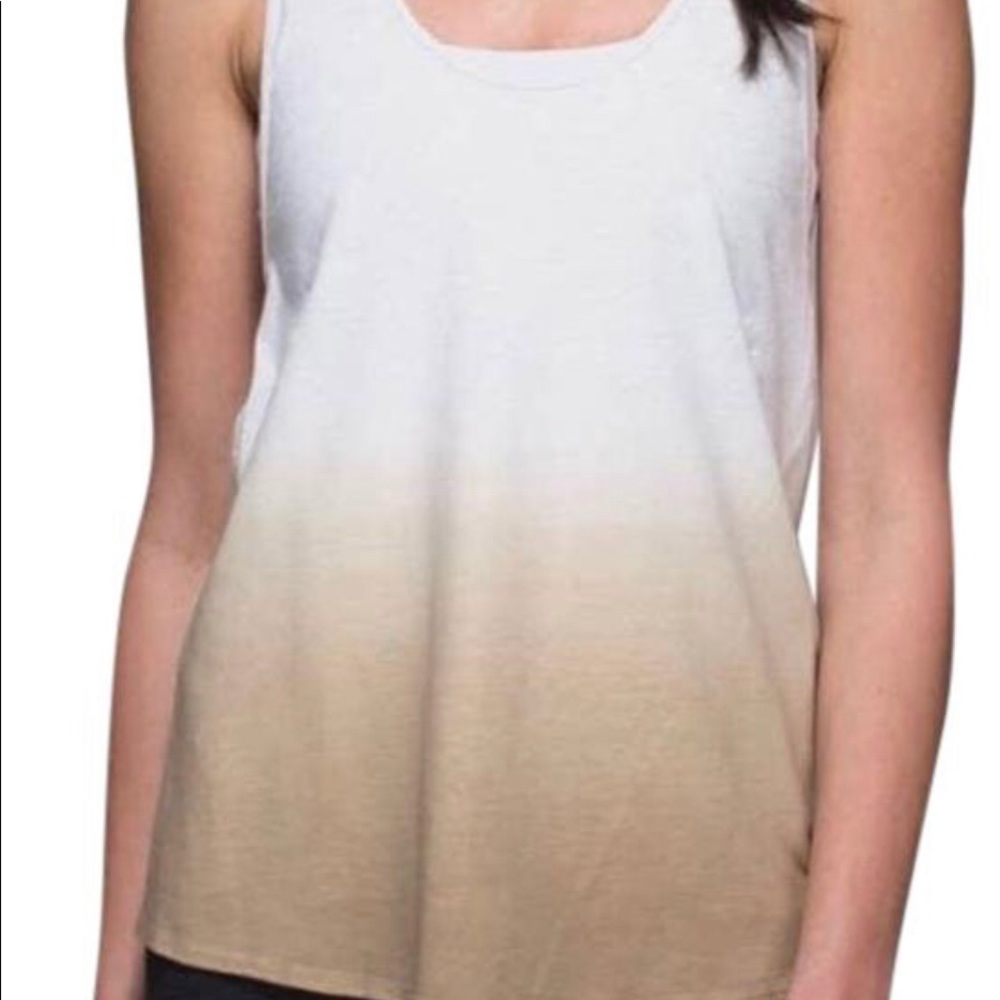 Lululemon Ombré Razorback Tank - Picture 2 of 5